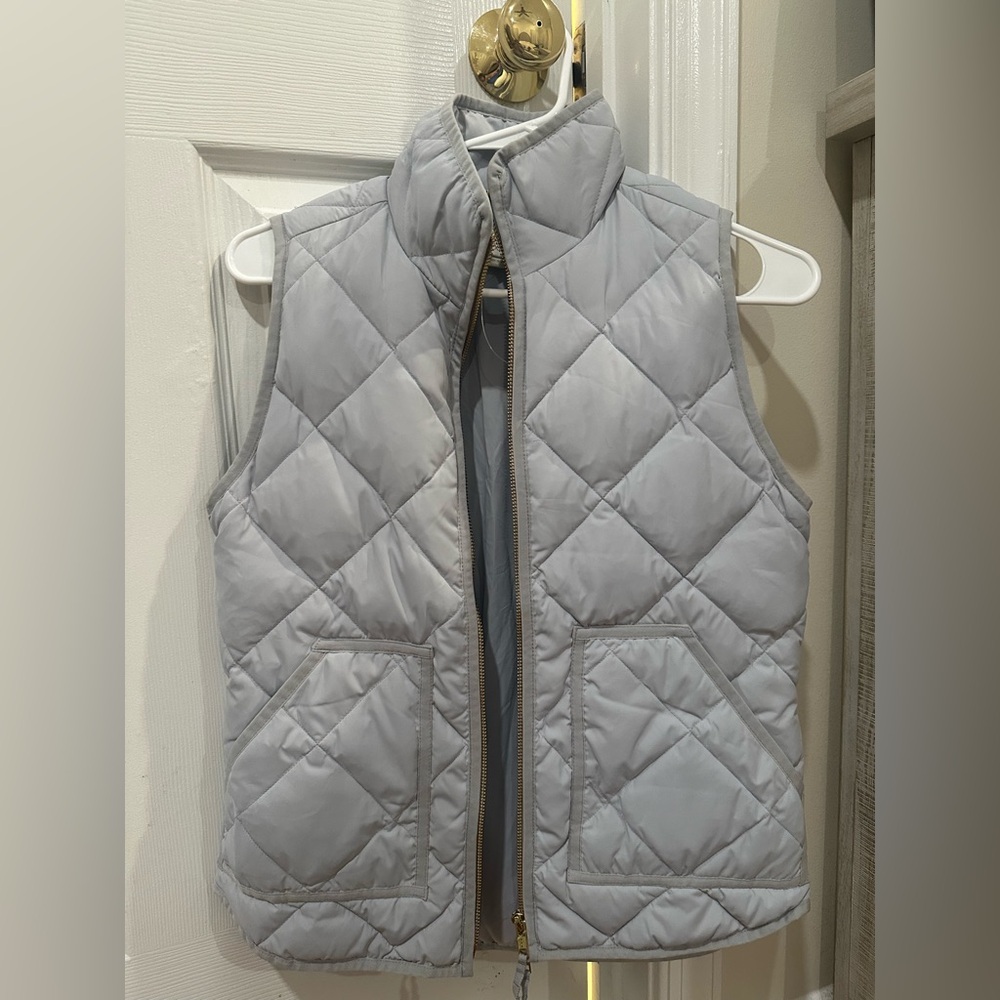 J Crew Quilted Puffer Vest XXS